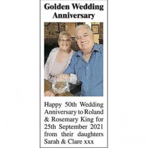 ROLAND AND ROSEMARY KING