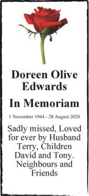 Doreen Olive Edwards