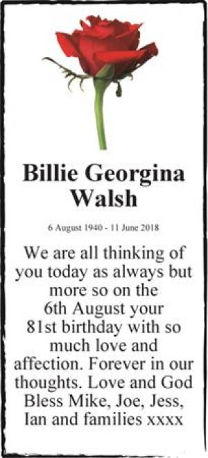 Billie Georgina Walsh