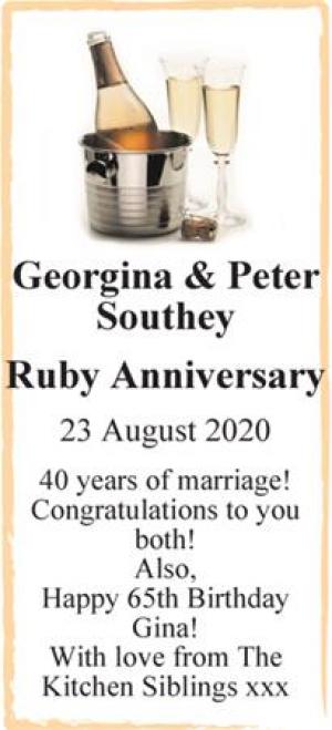 Georgina & Peter Southey