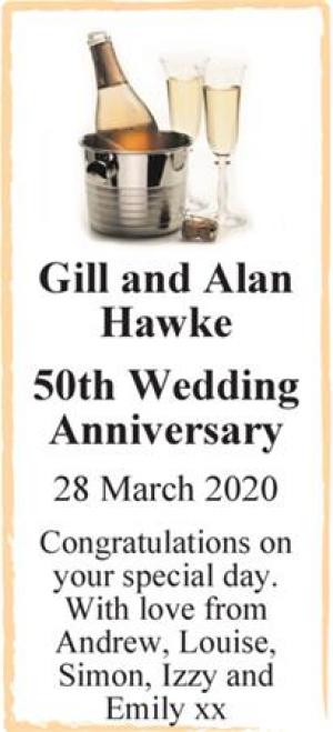 Gill and Alan Hawke