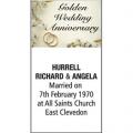 RICHARD and ANGELA HURRELL