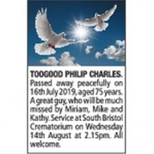 PHILIP CHARLES TOOGOOD