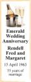 Emerald Wedding Anniversary