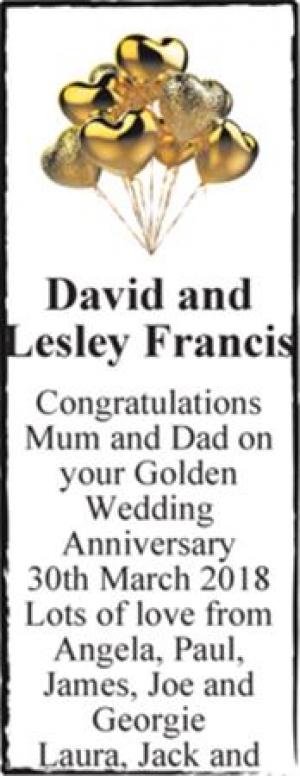 David and Lesley Francis