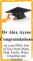 Dr Alex Ayres