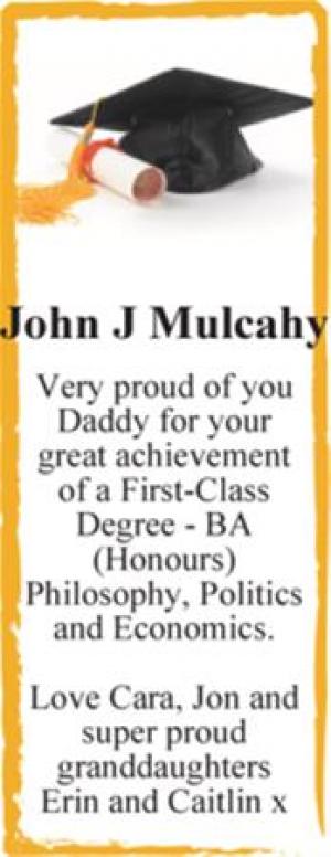 John J Mulcahy