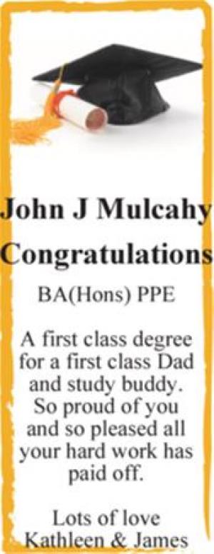 John J Mulcahy