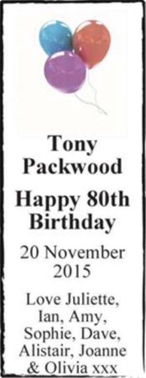 Tony Packwood