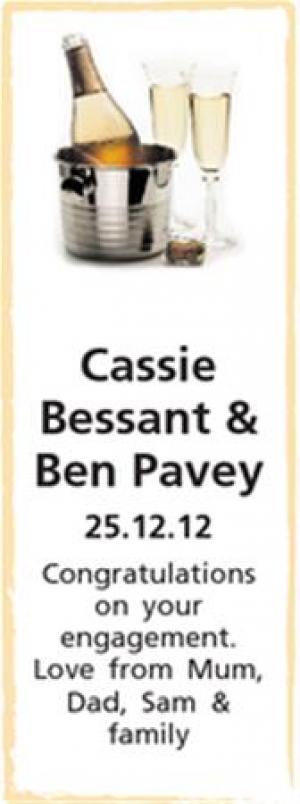 Cassie Bessant - Ben Pavey